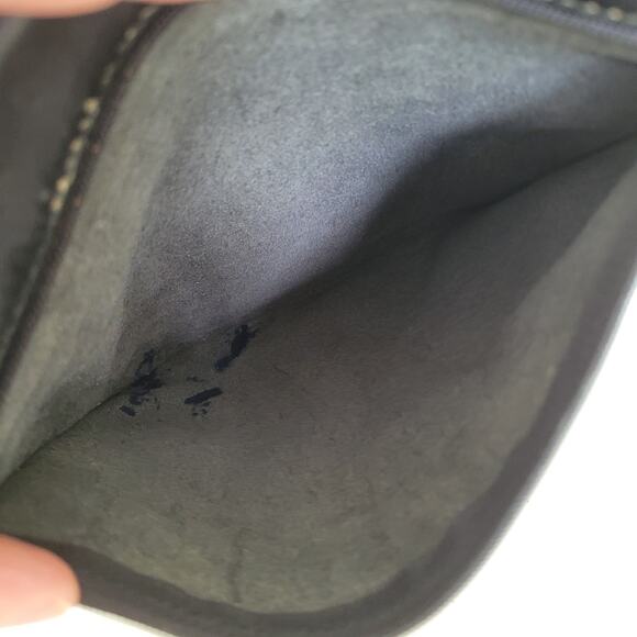 Gucci Vintage Pocket Replacement Pouch Small Black Smooth Leather Zip Designer - Picture 6 of 8